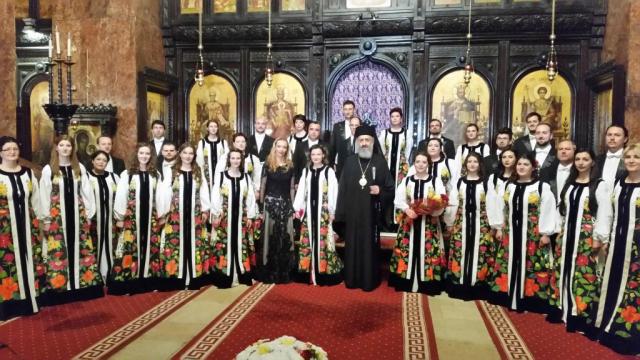 Corul Madrigal a concertat la Alba Iulia