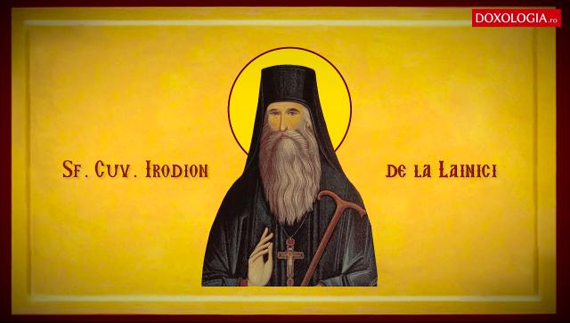 (Video) Troparul Sfântului Cuvios Irodion de la Lainici