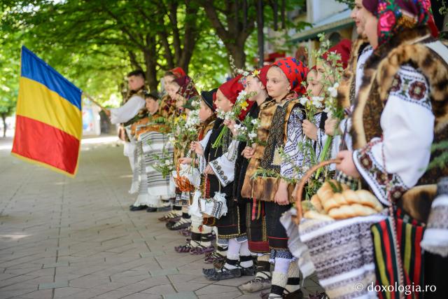 Procesiune în ajun de Florii la Iași