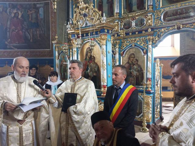 Moment aniversar deosebit la Ghigoieşti: părintele Pavel Filipescu a împlinit 100 de ani