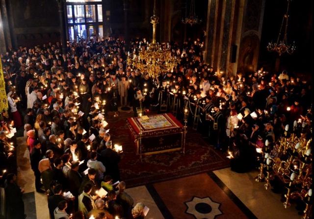 Săptămâna Patimilor la Catedrala Mitropolitană din Iaşi