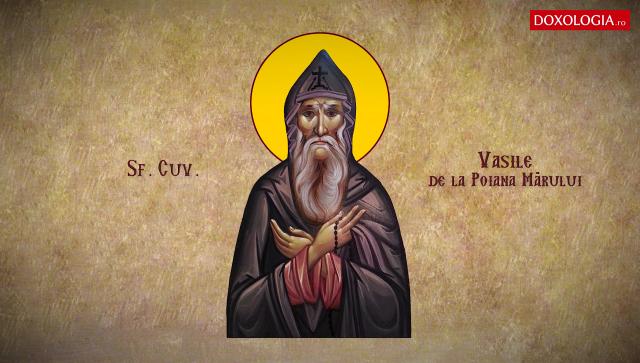 Sfântul Cuvios Vasile de la Poiana Mărului