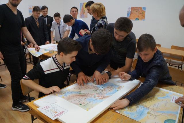 Geografia Țării Sfinte, descoperită liceenilor printr-un workshop organizat la Facultatea de Teologie din Iași