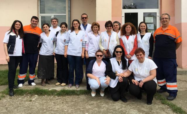 Campania „Sănătate pentru sate”, în satul Ologeni, comuna Poienarii Burchii