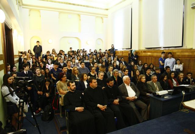 Înaltpreasfințitul Părinte Arhiepiscop Ciprian a conferențiat la Colegiul „Bogdan Petriceicu Hașdeu” din Buzău