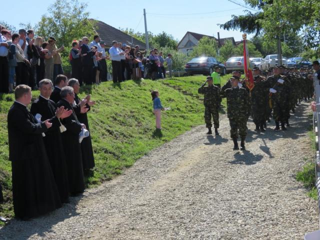 Comemorarea eroilor neamului din localitatea bistriţeană Zoreni