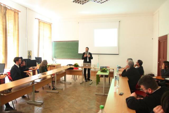 Profesorul Pierre Yves Brandt a conferențiat la Sibiu