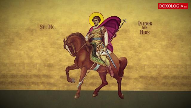 Troparul Sfântului Mucenic Isidor din Hios