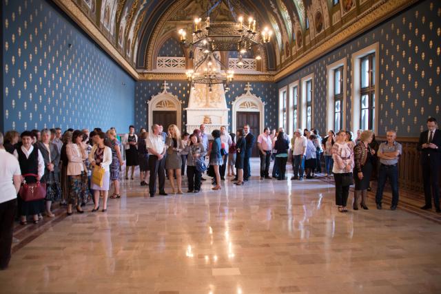Palatul Culturii din Iași a fost sfințit astăzi de IPS Mitropolit Teofan