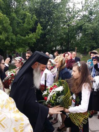 Ierarhi, preoți și credincioși, la pomenirea Episcopului Ioachim Mareș