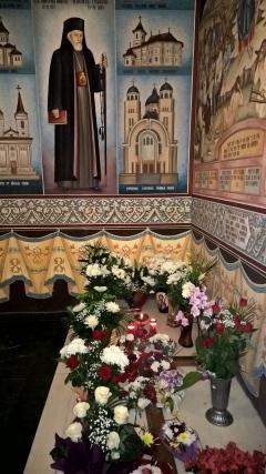 Ierarhi, preoți și credincioși, la pomenirea Episcopului Ioachim Mareș