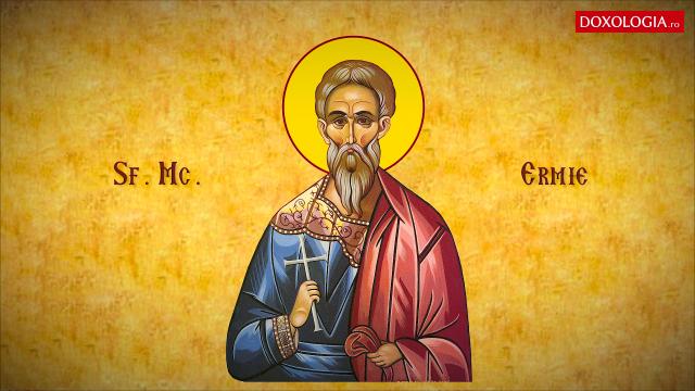 Troparul Sfântului Mucenic Ermie