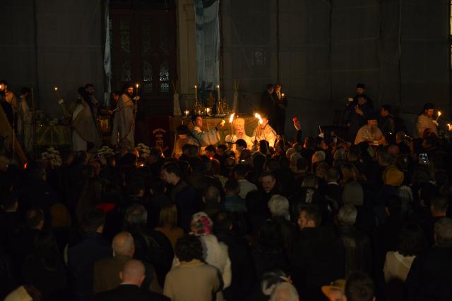 Cum a fost sărbătorită Învierea Domnului în Mitropolia Moldovei și Bucovinei