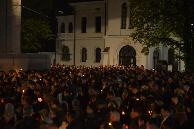 Cum a fost sărbătorită Învierea Domnului în Mitropolia Moldovei și Bucovinei