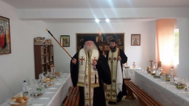 Sfinţirea casei sociale din Parohia Banu - Dumeşti
