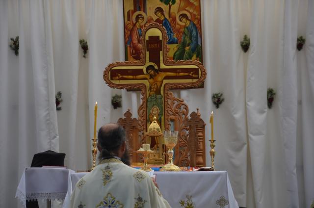 Hram la Mănăstirea Guranda din județul Botoșani