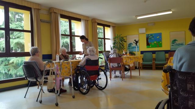 Parteneriat social cu instituţiile de îngrijire bătrâni din Italia