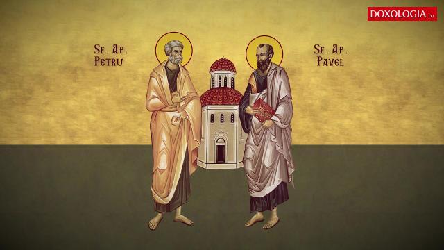 Troparul Sfinților Apostoli Petru și Pavel