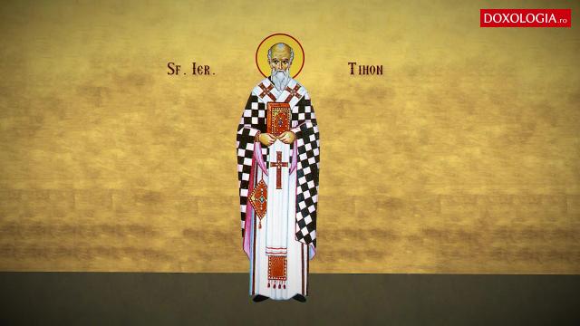 (Video) Troparul Sfântului Ierarh Tihon, Episcopul Amatundei
