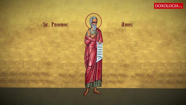 (Video) Troparul Sfântului Proroc Amos