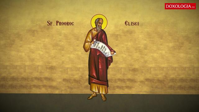 Troparul Sfântului Proroc Elisei