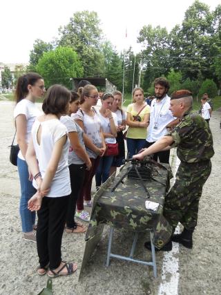 Vizită ATOR Iași la Batalionul 151 Infanterie - „Lupii Negri”