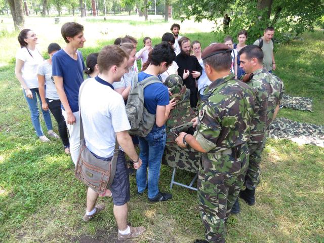 Vizită ATOR Iași la Batalionul 151 Infanterie - „Lupii Negri”