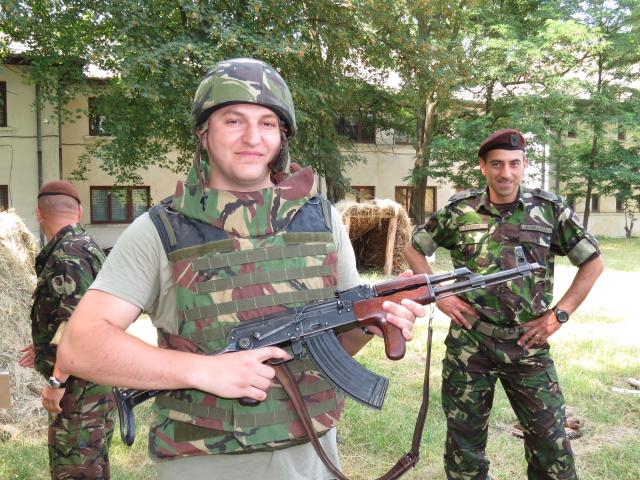 Vizită ATOR Iași la Batalionul 151 Infanterie - „Lupii Negri”