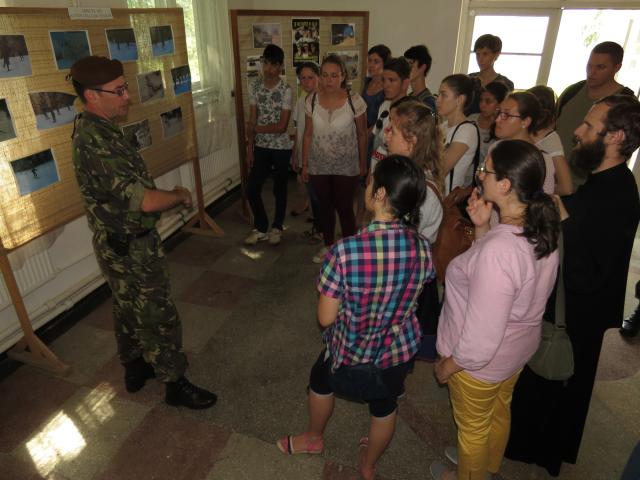Vizită ATOR Iași la Batalionul 151 Infanterie - „Lupii Negri”