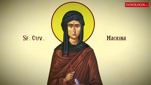 Troparul Sfintei Cuvioase Macrina, sora Sfântului Vasile cel Mare