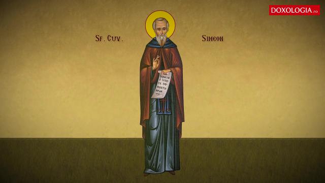 Troparul Sfinților Cuvioși Simeon și Ioan Pustnicul