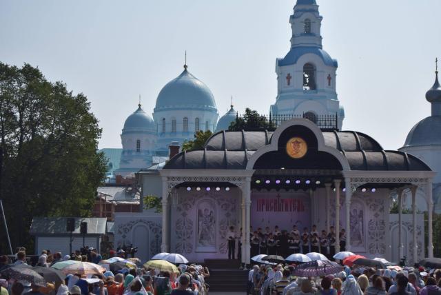 Corul Byzantion la Festivalul de la Mănăstirea Valaam, Rusia