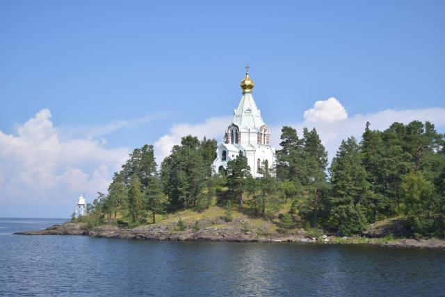 Corul Byzantion la Festivalul de la Mănăstirea Valaam, Rusia