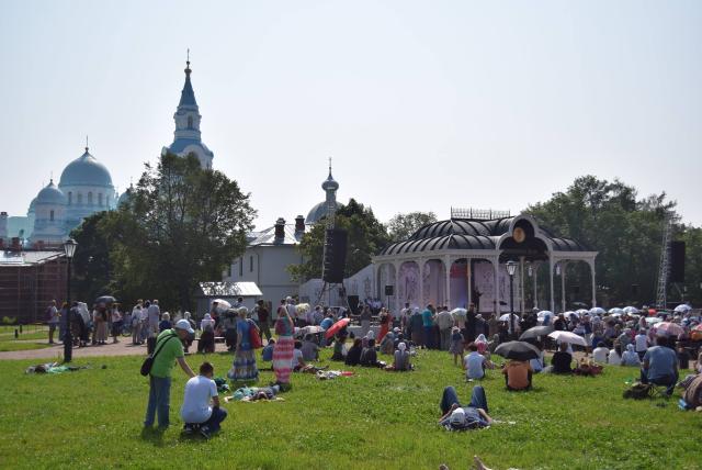 Corul Byzantion la Festivalul de la Mănăstirea Valaam, Rusia