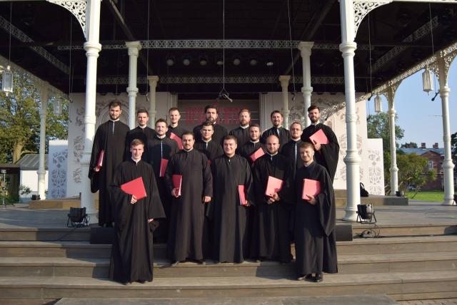 Corul Byzantion la Festivalul de la Mănăstirea Valaam, Rusia