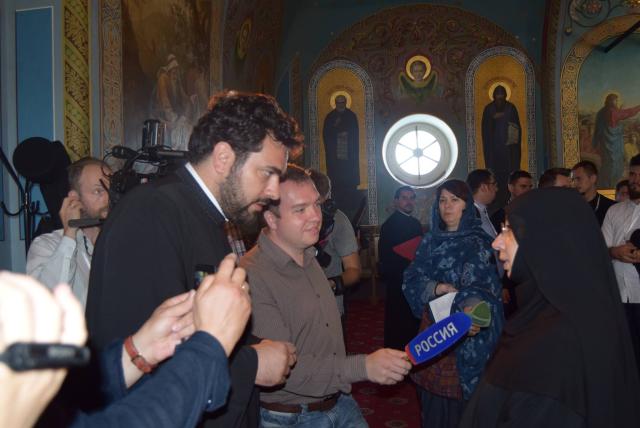 Corul Byzantion la Festivalul de la Mănăstirea Valaam, Rusia