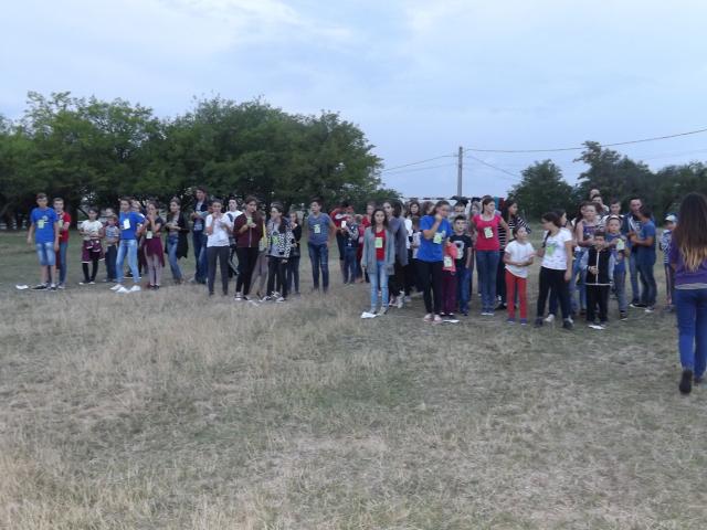 Bucurie pe chipurile copiilor din tabăra de la Brăteşti
