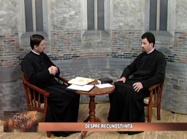 Despre recunoștiință - pr. Cristian Vasile - Ferestre către suflet