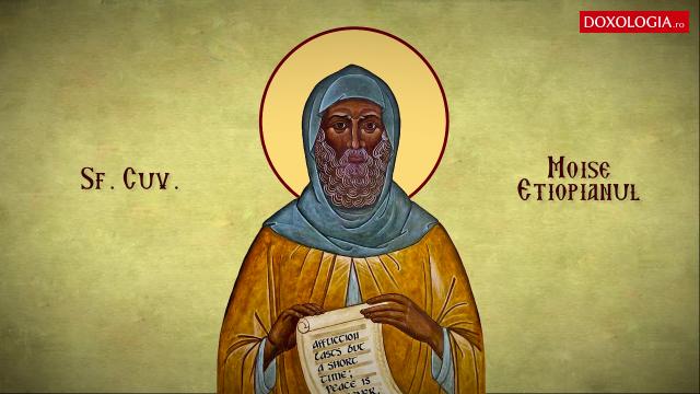 Troparul Sfântului Cuvios Moise Etiopianul