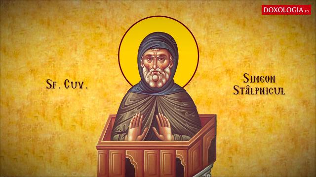 Troparul Sfântului Cuvios Simeon Stâlpnicul