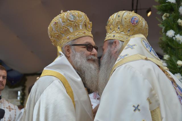Patriarhul Antiohiei, la Putna: „Credința ortodoxă comună ne-a adunat în această zi împreună”