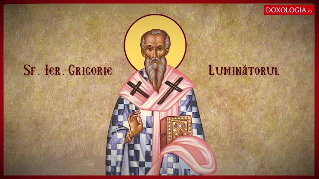 Troparul Sfântului Ierarh Grigorie Luminătorul, Arhiepiscopul Armeniei celei Mari