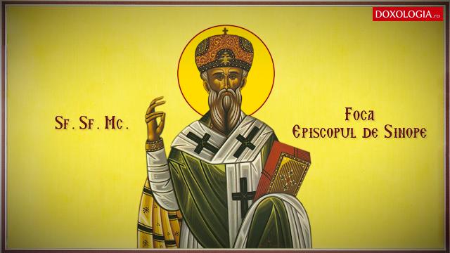 Troparul Sfântului Sfințit Mucenic Foca, Episcopul de Sinope