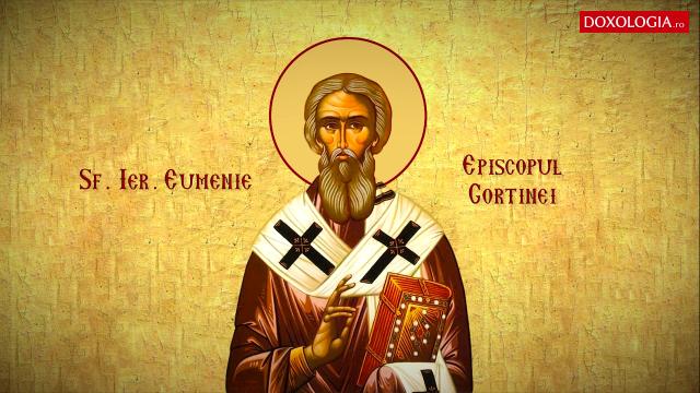 Troparul Sfântului Ierarh Eumenie, Episcopul Gortinei