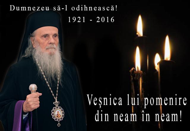 Înmormântarea ÎPS Justinian va avea loc joi, 3 noiembrie 2016