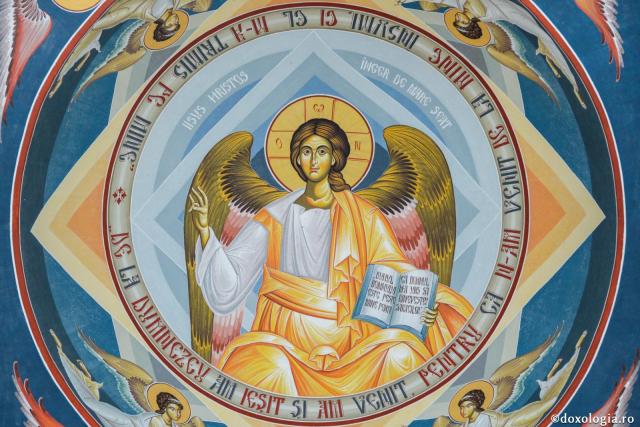 Iisus Hristos, pictat ca Înger de mare sfat