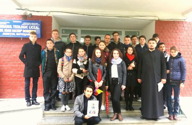 Seminariștii dorohoieni au plecat spre Sfânta Parascheva