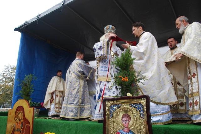 Sfințirea picturii bisericii și a clopotniței din Parohia Homiceni
