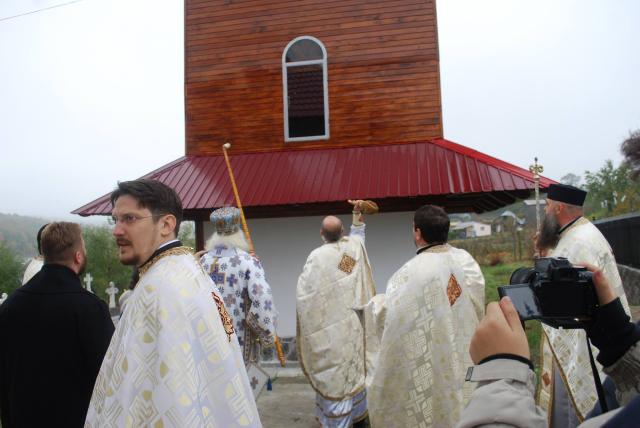 Sfințirea picturii bisericii și a clopotniței din Parohia Homiceni