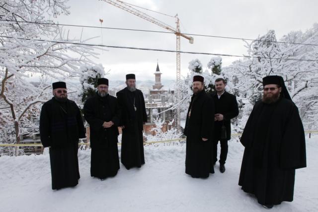 Noul Episcop al Maramureșului și Sătmarului a vizitat Mănăstirea Rohia